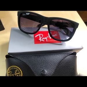 Rayban polarized sunglasses Justin RB4165